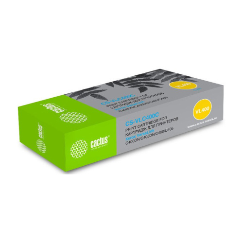 CS-VLC400CRU -/ Картридж лазерный Cactus CS-VLC400C 106R03534 голубой (8000стр.) для Xerox VersaLink C400DN/C405DN
