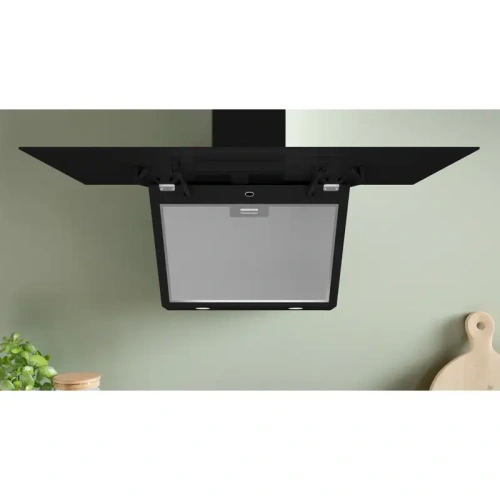 DWK96PJ60T Наклонная вытяжка для настенного монтажа, максимальная производительность 700м3/ч, 90см, цвет: черный,touch control фото 4