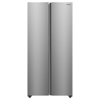 KNFS83177X Холодильник Side-By-Side Korting/ Отдельностоящий холодильник Side-by-Side, ВхШхГ 1775х835х635 мм, холодильная камера 266 л, морозильная камера 176 л, No Frost, LED освещение, энергопотребление А+, инверторный высокоэффективный компрессор, хлад