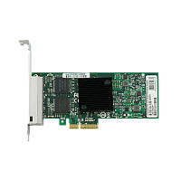 LREC9724PT Сетевая карта/ PCIe x4 4-Port 1G Copper Ethernet Network Adapter PXE support(Intel I350)