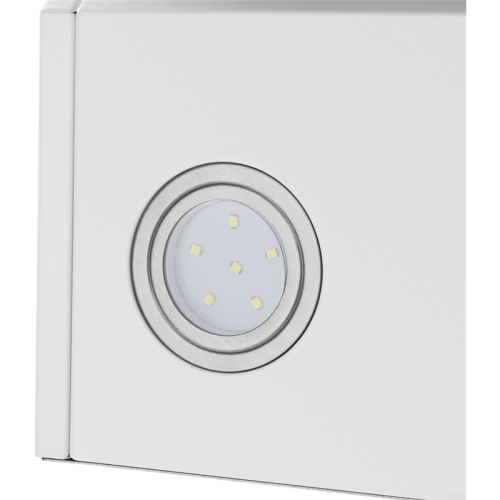 MEDWAY60GlassWhite/StripeInox Кухонная вытяжка MAUNFELD/ Кухонная вытяжка MAUNFELD Medway 60 белый/вставка сатин фото 9