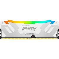 KF580C38RWA-16 Память оперативная/ Kingston 16GB 8000MT/s DDR5 CL38 DIMM FURY Renegade RGB White XMP