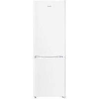 MFF170W Холодильник MAUNFELD/ Холодильник MAUNFELD MFF170W, ВхШхГ 1675х540х540 мм, DeFrost, стандартный компрессор, полезный объем 230 л, объем холодильной камеры 167 л, объем морозильной камеры 70 л, механическое управление, R600A, энергоэффективность А+