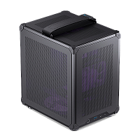 C6HandleBlack Корпус без блока питания/ Case JONSBO C6 Handle, Mini-Tower, no fan, 1xUSB-A 3.0 + 1xUSB-C 3.1, mATX, mITX Black