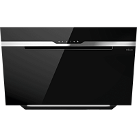 MAJESTIC@BL/A/90-PRF0116967B Вытяжка ELICA/ Вытяжка ELICA, 90 см, наклонная, рециркуляция/отвод, LED освещение, сенсорное управление, 3 скорости + интенсивный режим, индикация насыщения фильтра, технология Back Aspiration, энергоэффективность В, цвет черн