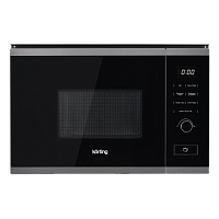 KMI820GNBX Встраиваемая микроволновая печь Korting/ Встраиваемая микроволновая печь с грилем, Дизайн Spectrum, Сенсорное управление Touch Control с поворотным регулятором, Объем – 20 л, Функция Гриля, Функция разморозки Функция «Быстрый старт», Функция «З