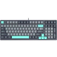 FS300PANDAROCK Клавиатура A4Tech Fstyler FS300 механическая черный/серый USB for gamer LED (FS300 PANDA ROCK)