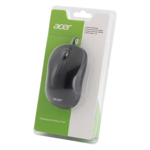 ZL.MCEEE.00L Мышь Acer OMW140 черный оптическая 1200dpi USB 3but (ZL.MCEEE.00L) фото 10 ZL.MCEEE.00L Мышь Acer OMW140 черный оптическая 1200dpi USB 3but (ZL.MCEEE.00L) фото 10