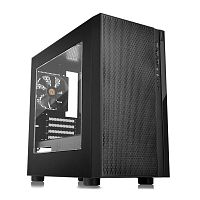CA-1J4-00S1WN-00 Корпус Thermaltake Versa H18 Window черный mATX 4x120mm 3x140mm 2xUSB2.0 1xUSB3.0 audio bott PSU [CA-1J4-00S1WN-00]