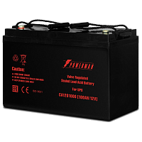 POWERMANBattery12V/100AH Батарея POWERMAN Battery CA121000, напряжение 12В, емкость 100Ач, макс. ток разряда 800А, макс. ток заряда 30А, свинцово-кислотная типа AGM, тип клемм М2, Д/Ш/В 329/172/215, 27.7 кг./ Battery POWERMAN Battery CA121000, voltage 12V