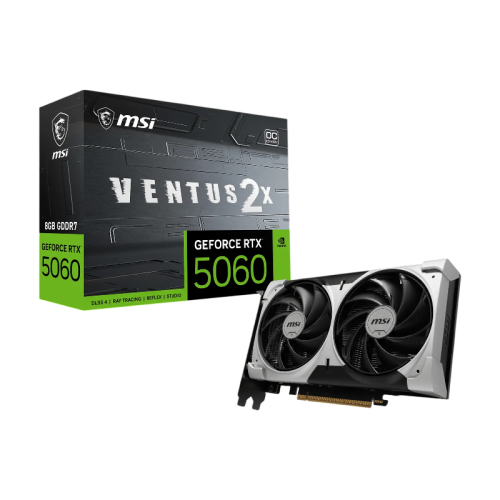 GeForceRTX50608GVENTUS2XOCV1 Видеокарта/ GeForce RTX 5060 8G VENTUS 2X OC V1 GeForceRTX50608GVENTUS2XOCV1 Видеокарта/ GeForce RTX 5060 8G VENTUS 2X OC V1