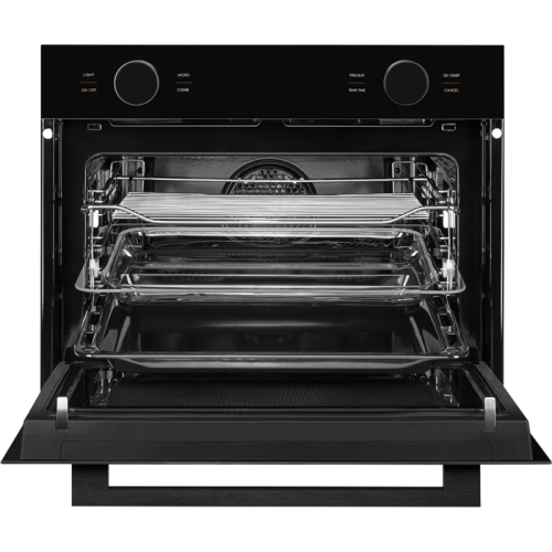 KMW612Black Встраиваемый духовой шкаф Kuppersberg/ с СВЧ, 45 см, 50л, 12 режимов, гидролизная очистка, черный фото 3 KMW612Black Встраиваемый духовой шкаф Kuppersberg/ с СВЧ, 45 см, 50л, 12 режимов, гидролизная очистка, черный фото 3