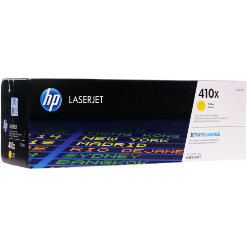 CF412X Тонер-картридж/ HP 410X High Yield Yellow Original LaserJet Toner Cartridge фото 2