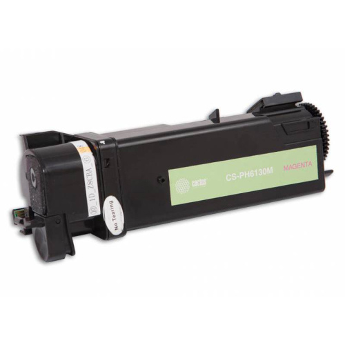 -/ Картридж лазерный Cactus CS-PH6130M 106R01283 пурпурный (1900стр.) для Xerox Phaser 6130/6130n фото 2 -/ Картридж лазерный Cactus CS-PH6130M 106R01283 пурпурный (1900стр.) для Xerox Phaser 6130/6130n фото 2