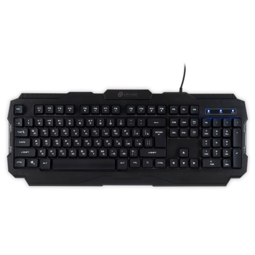 1790295 Клавиатура Oklick 757G HW2 черный USB for gamer (1790295) фото 8 1790295 Клавиатура Oklick 757G HW2 черный USB for gamer (1790295) фото 8