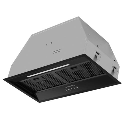 VIVID603EMBlack Встраиваемая вытяжка MAUNFELD/ Полновстраиваемая, черный цвет, 1150 м3/ч, механическое управление, 3 скорости фото 2
