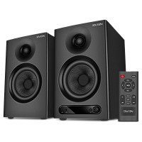 SV-022822 АС SVEN MC-15, черный, акустическая система 2.0 (60 Вт, Bluetooth, RCA, TRS, OPT, HDMI, AUX, вход наушников, пульт)