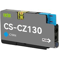 -/ Картридж струйный Cactus CS-CZ130 №711 голубой (26мл) для HP DJ T120/T520