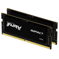 KF564S38IBK2-32 Память оперативная/ Kingston 32GB 6400MT/s DDR5 CL38 SODIMM (Kit of 2) FURY Impact XMP