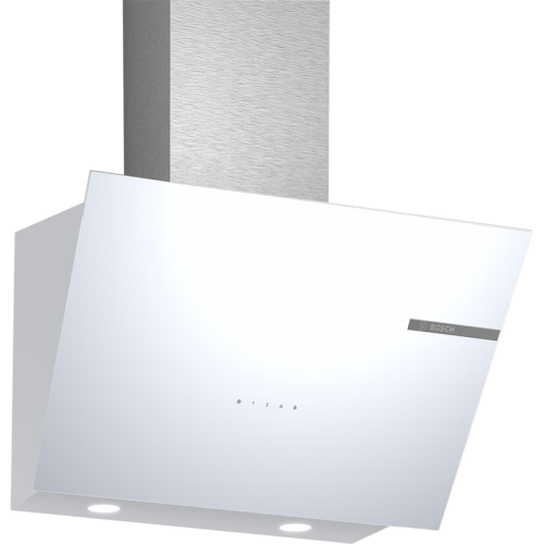 DWK66PJ20T Наклонная вытяжка для настенного монтажа, максимальная производительность 700м3/ч, 60см, цвет: белый ,touch control