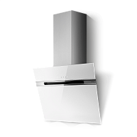 STRIPEWH/A/60/LX-PRF0100994C Вытяжки ELICA/ Декоративный дизайн, наклонная, 60 см, сенсорное управление, 1200 куб. м. , Back Aspiration, белое стекло+нержавеющая сталь