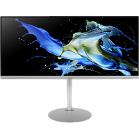 Монитор/ ACER CB342CKSMIIPHZX 34'', ZeroFrame Yes, Silver/Black, 21:9, IPS, 3440x1440, 1 / 4ms, 250cd, 75Hz, 2xHDMI(2.0) + 1xDP(1.2) + USB3.0(1up 2down) + Audio Out, Speakers 3Wx2, sync: FreeSync, hdr: HDR 10, hadj 150