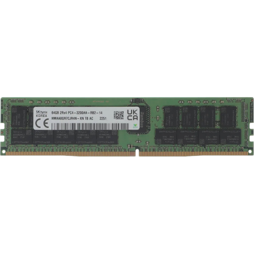 HMAA8GR7CJR4N-XN Память оперативная/ Hynix 64GB 3200MHz DDR4 RDIMM pulled