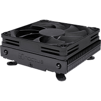 NH-L9i-17xxchromax.black Кулер для процессора/ CPU Cooler Noctua NH-L9i-17xx chromax.black (59W, 4-pin PWM, 37mm, Al/Cu, 2x6mm, 1x92x92x14mm, 33.84CFM, 23.6dBA, 2500RPM, S: 1851/1700, Black)