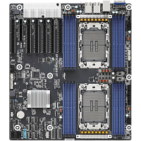 90-SXGB50-AOUAYF Материнская плата/ ASRock SP2C741D16X-2T, EEB, 2x LGA 4677 5th/4th Gen Intel Xeon Scalable, 16x DDR5 RDIMM, 6x PCIe5.0 x16, 1x PCIe5.0 x8, 2x MCIO (PCIE5.0 x8), 3x OcuLink (PCIE3.0 x4 or 4x SATA), 1x M.2 (PCIe3.0 x4 or SATA 6Gb/s), up to