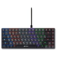 1934413 Клавиатура Oklick K615X механическая серый/серебристый USB slim Multimedia for gamer LED (1934413)
