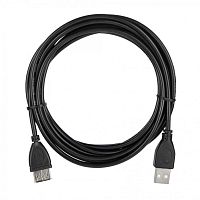 ACD-U2AAF-30L Кабель ACD-U2AAF-30L ACD-U2AAF-30L USB 2.0, A male - A feмale, ТТХ: ACD-U2AAF-30L (7/0.12BC+PE)*1P+(7/0.12BC+PE)*2C+7/0.12BC+AL+PVC OD4.0, Черный, 3м (742064)