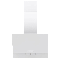 F603W Наклонная вытяжка Kuppersberg/ Наклонная вытяжка Kuppersberg, 60 см, High-Tech, таймер, макс. производительность 850 м3/ч, 3 скорости, обратный клапан, сенсорное управление, дисплей, LED освещение, уровень шума 53 дБ, цвет белый