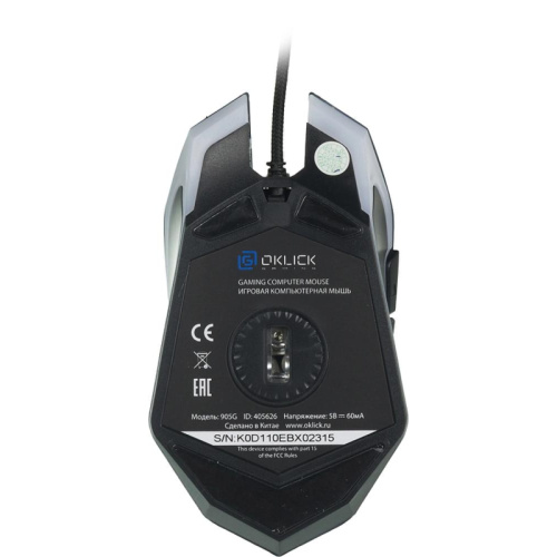 405626 Мышь Oklick 905G INVASION черный оптическая 3600dpi USB для ноутбука 6but (405626) фото 19 405626 Мышь Oklick 905G INVASION черный оптическая 3600dpi USB для ноутбука 6but (405626) фото 19