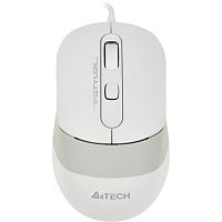 FM10WHITE Мышь A4Tech Fstyler FM10 белый/серый оптическая 1600dpi USB 4but (FM10 WHITE)
