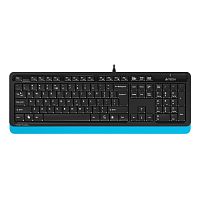 FK10BLUE Клавиатура A4Tech Fstyler FK10 черный/синий USB (FK10 BLUE)