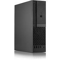 FL-1001-TFX300S Корпус с блоком питания 300Вт./ Case Foxline FL-1001 mATX case, black, w/PSU TFX 300W, w/2xUSB2.0+2xUSB3.0, w/1xcombo audio, w/pwr cord, w/ 8cm FAN