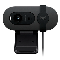 960-001592 Веб-камера/ Logitech Brio 105 Full HD 1080p Webcam - GRAPHITE - USB
