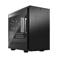 FD-C-DEF7N-02 Корпус ПК без блока питания/ Case Fractal Design Define 7 Nano TG Light Tint, Mini-Tower, 1x120mm + 1x140mm, 2xUSB-A 2.0 + 2xUSB-A 3.2 + 1xUSB 3.2 Type-C mITX, mDTX Black