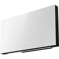 PLAT@WH/F/80-PRF0165712A Вытяжка ELICA/ Вытяжка ELICA, 80 см, наклонная, рециркуляция/отвод, LED освещение, сенсорное управление, 3 скорости + интенсивный режим, индикация насыщения фильтра, технология Back Aspiration, технология Multi-D Capture, таймер с