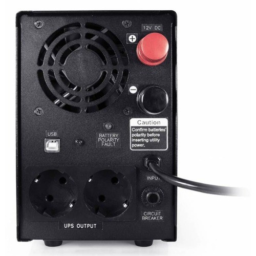 INF-800 Источник бесперебойного питания/ Powercom UPS Infinity INF-800, black, 800VA/480Wt фото 4