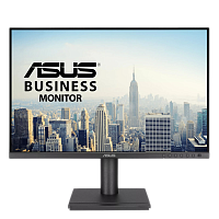 90LM0AJ0-B01K70 Монитор LCD 24.1" BE248QF/ ASUS BE248QF 24.1" IPS monitor, WUXGA (1920x1200), 16:10, 350cd/m2, 5ms(GTG), 120Hz, D-Sub, DP, HDMI, USB Hub (4xUSB 3.2), Speakers (2Wx2), VESA 100x100, sRGB 100%, HDR10, HAS 130mm, black