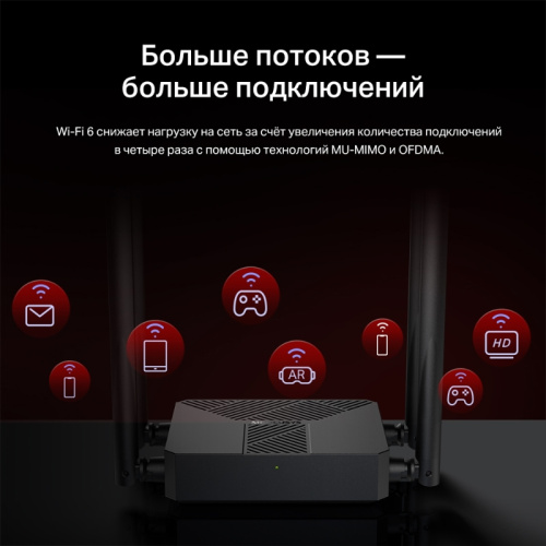 MR62X Маршрутизатор/ Dual-band Wi-Fi Router AX1500 фото 7 MR62X Маршрутизатор/ Dual-band Wi-Fi Router AX1500 фото 7