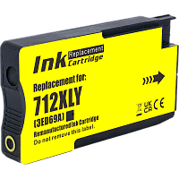 NV-3ED69A -/ Струйный картридж NV Print 712 (NV-3ED69A) Yellow для HP DJ T210/T630 (29 мл) совместимый