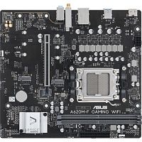 A620M-FGAMINGWIFI Материнская плата Asus A620M-F GAMING WIFI SocketAM5 AMD A620 2xDDR5 mATX AC`97 8ch(7.1) 2.5Gg RAID+HDMI