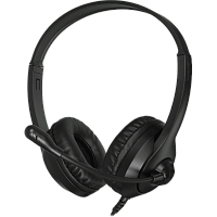 FH100I(STONEBLACK) Наушники с микрофоном A4Tech Fstyler FH100i черный 1.8м накладные (FH100I (STONE BLACK))