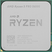 100-000000255 Процессор/ APU AM4 AMD Ryzen 5 PRO 5650G (Cezanne, 6C/12T, 3.9/4.4GHz, 16MB, 65W, Radeon Graphics) replacement of 5600G (100-000000252) OEM