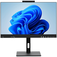 FW18-i5144R16N5B6FBI6EPBWMKWP Моноблок/ HIPER W18 23.8"(1920x1080 (матовый) IPS)/Intel Core i5 14400(2.5Ghz)/16384Mb/512PCISSDGb/noDVD/BT/WiFi/war 1y/6.45kg/черный/Win11Pro + Cam 5.0 SD/Беспроводные МК/WiFi6