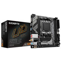 A620IAX Материнская плата/ MB GIGABYTE AMD A620 sAM5, 2xDDR5(96GB), HDMI 2.1/DP, 1xPCIe 4.0x16, 1xLAN (2.5GbE), Wi-Fi, BT, 2xSATA 6Gb/s, 1xM.2, 1xUSB-C, 2xUSB 3.2, 3xUSB 2.0, mini ITX