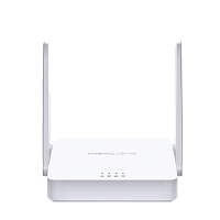 MW301R Маршрутизатор/ N300 Wi-Fi роутер, 1 WAN 10/100 Мбит/с + 2 LAN 10/100 Мбит/с, 2 fixed antennas