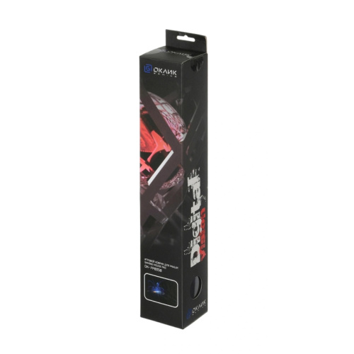 OK-FP0350 Коврик для мыши Oklick OK-FP0350 Средний черный 350x280x2мм фото 2